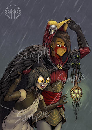 Full CG ( 2 Half Body )