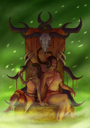 Full CG ( 2 Full Body + Props + BG )